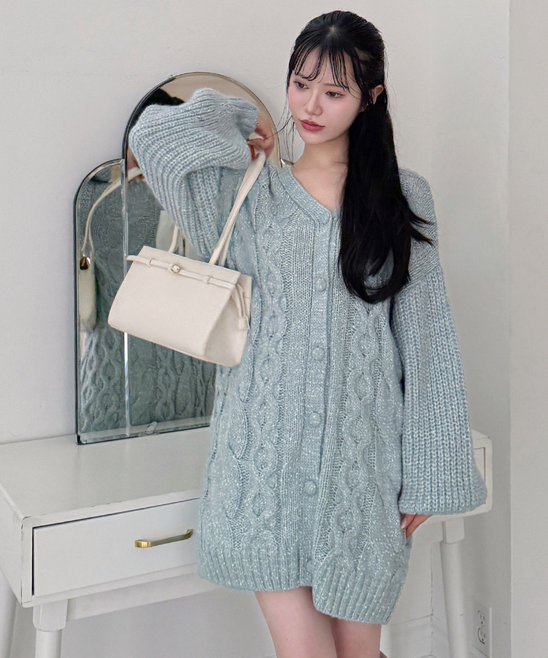 フェイクレザーハンドルBAG 詳細画像 オフホワイト 3