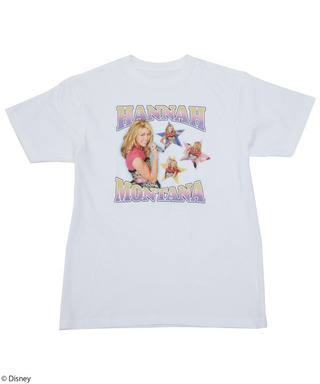 【Disney】 シークレット・アイドル ハンナ・モンタナ/Tシャツ(PONEYCOMB TOKYO)