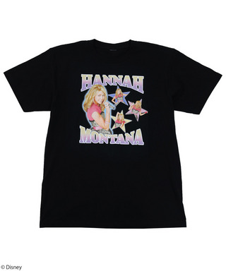 【Disney】 シークレット・アイドル ハンナ・モンタナ/Tシャツ(PONEYCOMB TOKYO)