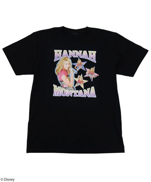 【Disney】 シークレット・アイドル ハンナ・モンタナ/Tシャツ(PONEYCOMB TOKYO)