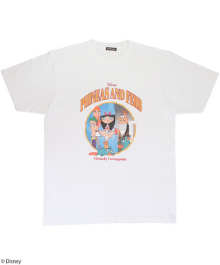 【Disney】フィニアスとファーブ/Tシャツ(PONEYCOMB TOKYO)