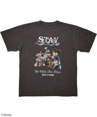【Disney】ミッキー＆フレンズ集合/Tシャツ(PONEYCOMB TOKYO)
