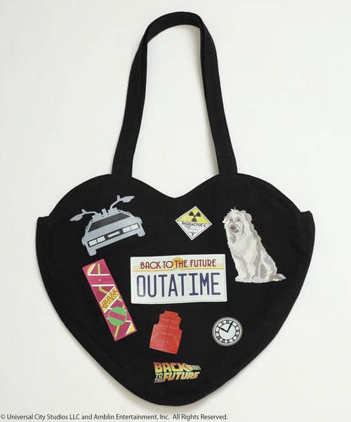 【BACK TO THE FUTURE】 アイコン/ハート型バッグ