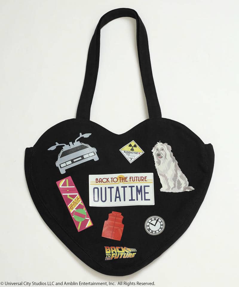 【BACK TO THE FUTURE】 アイコン/ハート型バッグ 詳細画像 ブラック 1