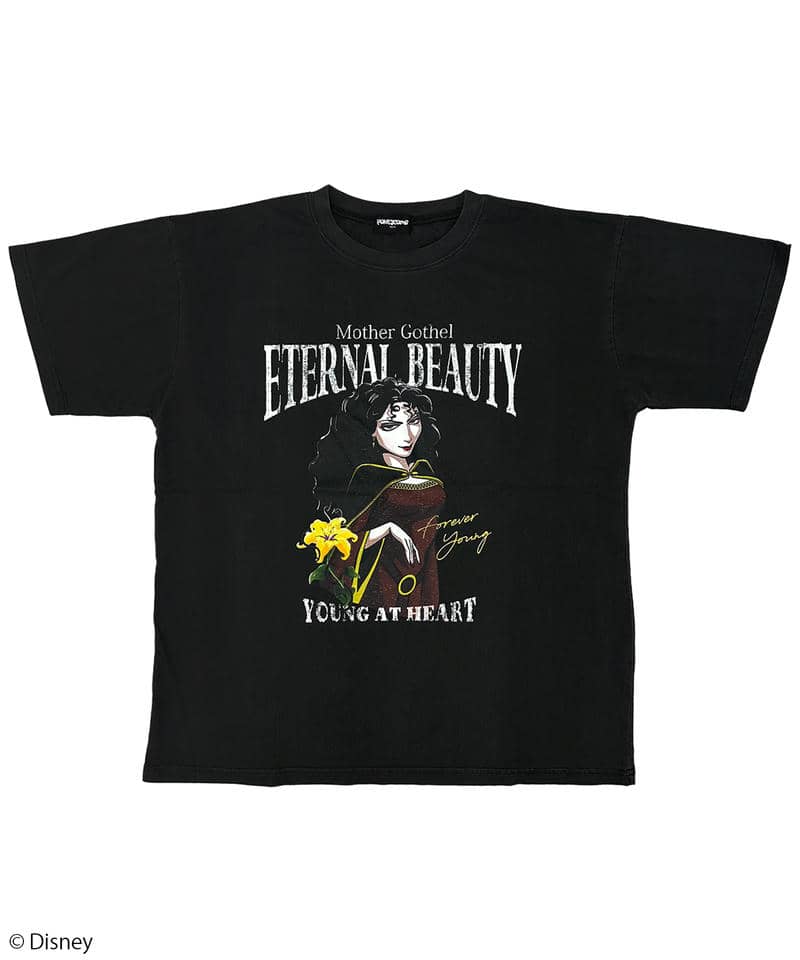 【Disney】Mother Gothel/Tシャツ(PONEYCOMB TOKYO) 詳細画像 ブラック 1