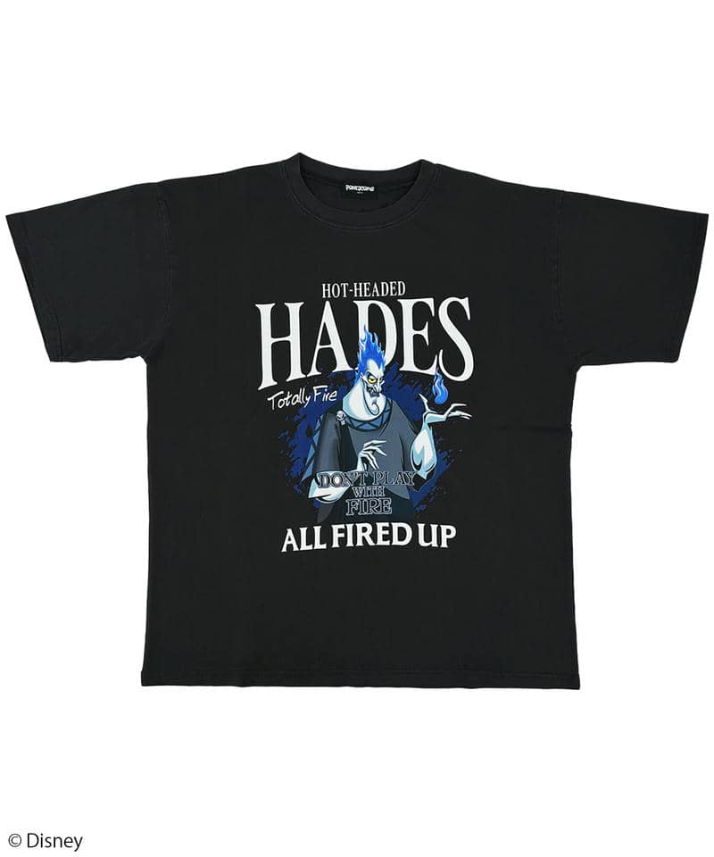 【Disney】HADES/Tシャツ(PONEYCOMB TOKYO) 詳細画像 ブラック 1