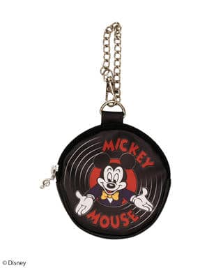 【Disney】ミッキー/レコード/ポーチ