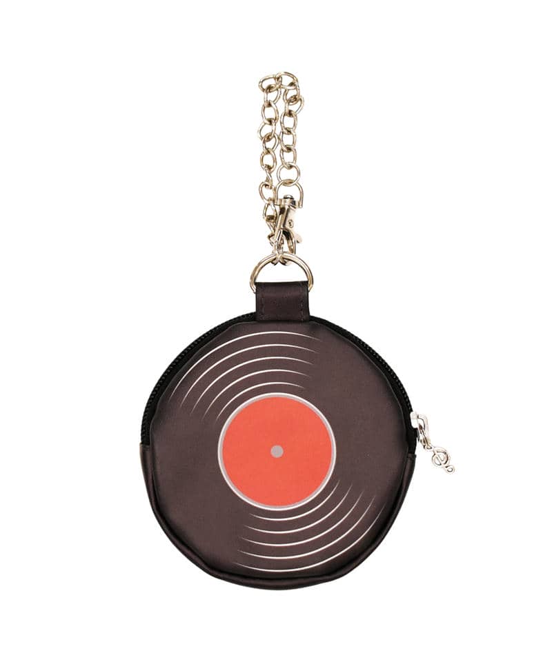 【Disney】ミッキー/レコード/ポーチ 詳細画像 ブラック 2