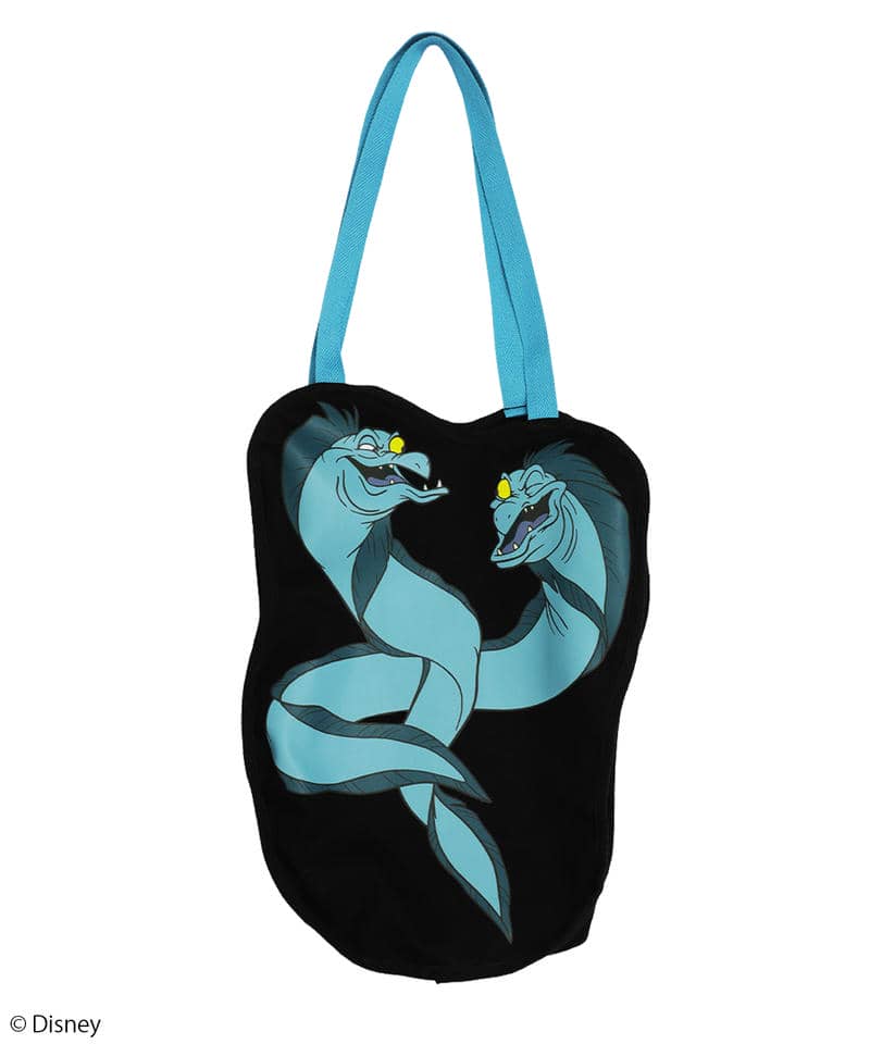 【Disney】ジェットサム&フロットサム/ダイカットトート 詳細画像 ブラック 1