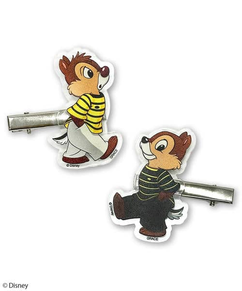 【Disney】チップ＆デール/ヘアクリップ(PONEYCOMB TOKYO)