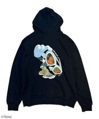 【Disney】ミッキー＆チップ＆デール/ジップパーカー