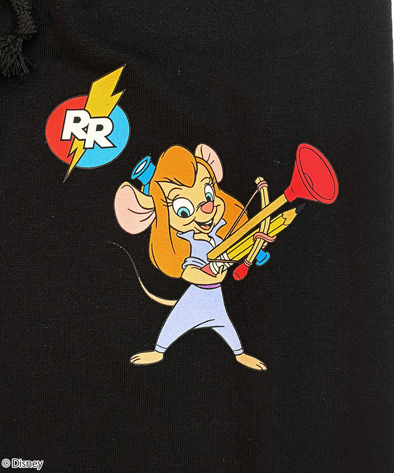 【Disney】レスキュー・レンジャーズ/スウェットパンツ(PONEYCOMB TOKYO) 詳細画像 ブラック 4