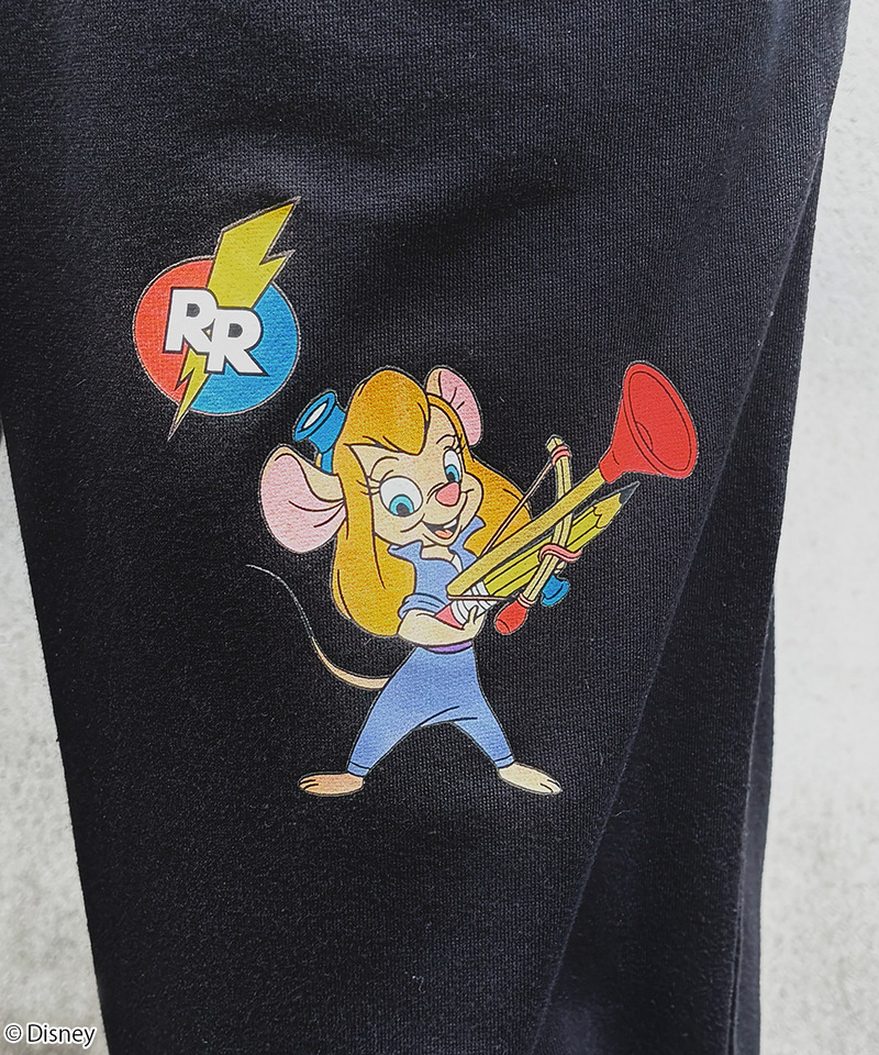 【Disney】レスキュー・レンジャーズ/スウェットパンツ(PONEYCOMB TOKYO) 詳細画像 ブラック 7