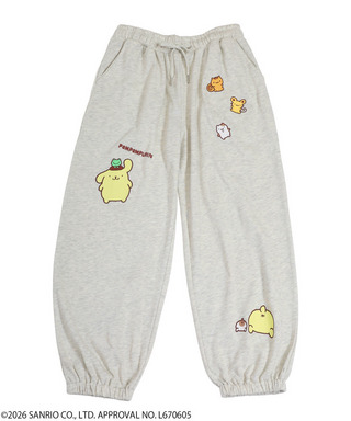 【Sanrio characters】ポムポムプリン/スウェットパンツ(PONEYCOMB TOKYO)