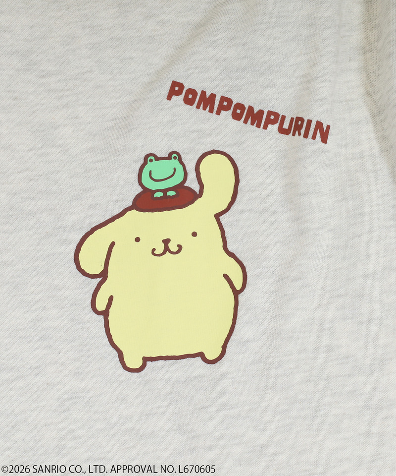 【Sanrio characters】ポムポムプリン/スウェットパンツ(PONEYCOMB TOKYO) 詳細画像 オフホワイト 2