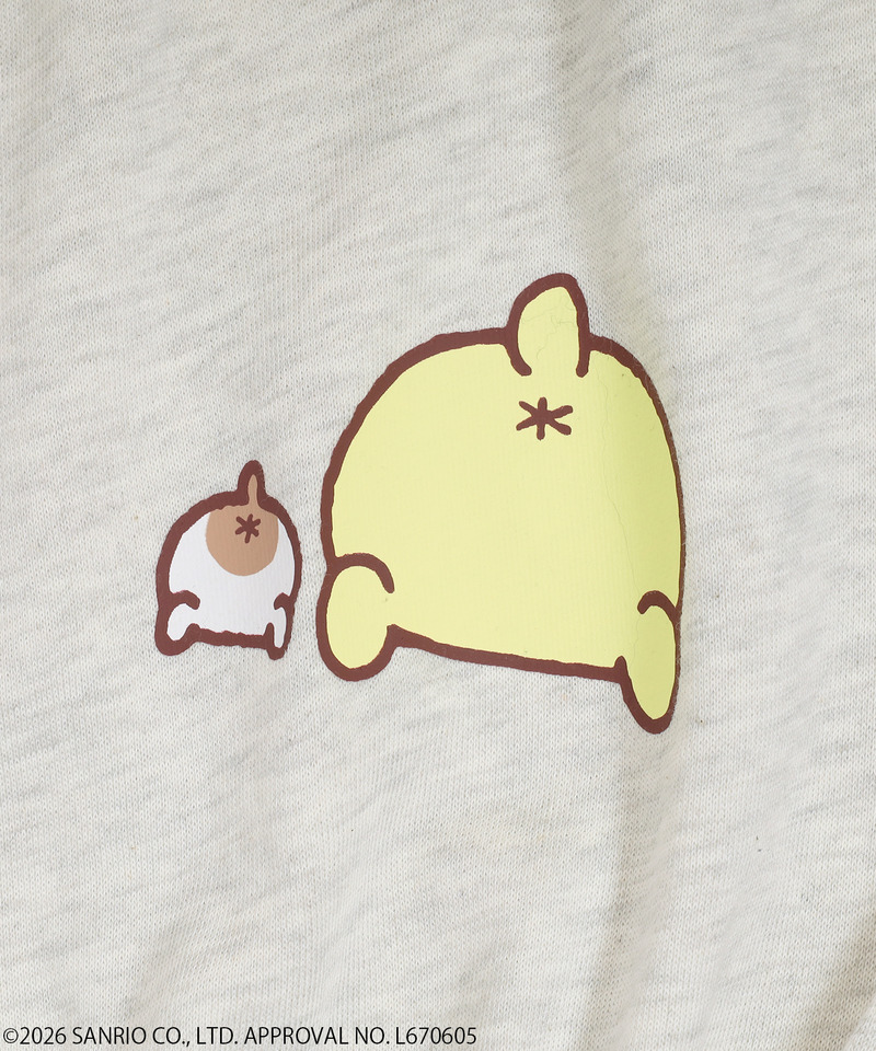 【Sanrio characters】ポムポムプリン/スウェットパンツ(PONEYCOMB TOKYO) 詳細画像 オフホワイト 3