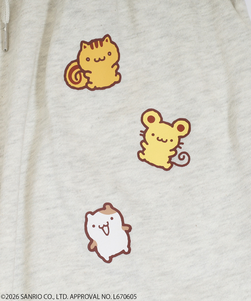 【Sanrio characters】ポムポムプリン/スウェットパンツ(PONEYCOMB TOKYO) 詳細画像 オフホワイト 4