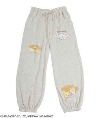 【Sanrio characters】シナモロール/スウェットパンツ(PONEYCOMB TOKYO)