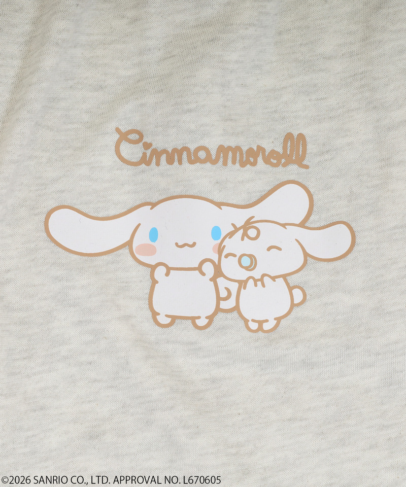 【Sanrio characters】シナモロール/スウェットパンツ(PONEYCOMB TOKYO) 詳細画像 オフホワイト 2