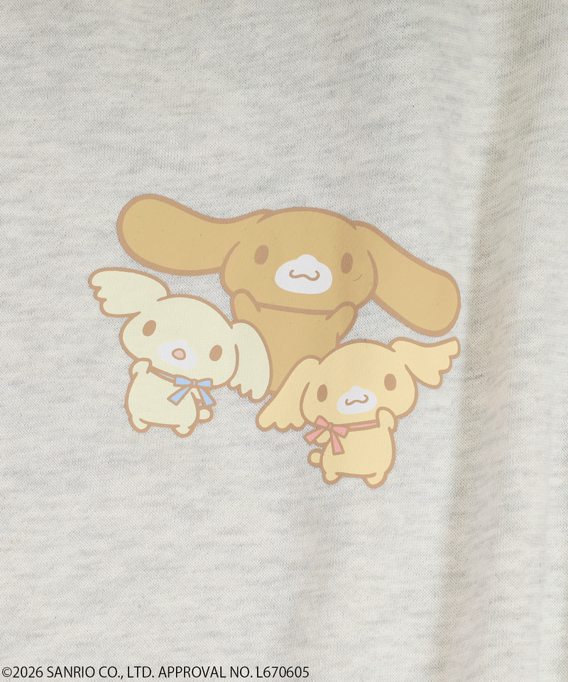 【Sanrio characters】シナモロール/スウェットパンツ(PONEYCOMB TOKYO) 詳細画像 オフホワイト 3