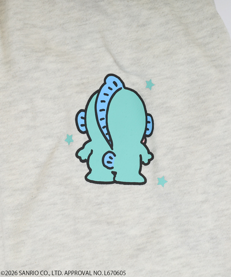 【Sanrio characters】ハンギョドン/スウェットパンツ(PONEYCOMB TOKYO) 詳細画像 オフホワイト 2