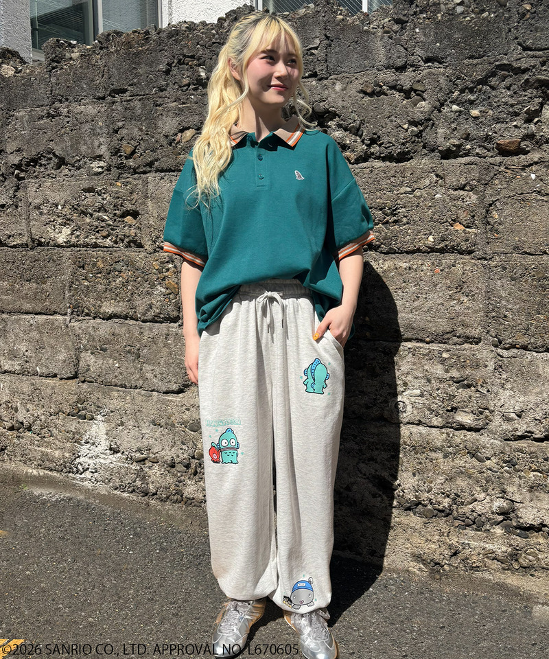 【Sanrio characters】ハンギョドン/スウェットパンツ(PONEYCOMB TOKYO) 詳細画像 オフホワイト 5