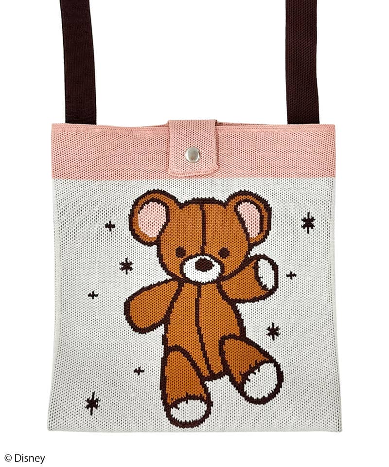 【Disney】ピーターパン/マイケルのくま/ニットバッグ 詳細画像 オフホワイト 3