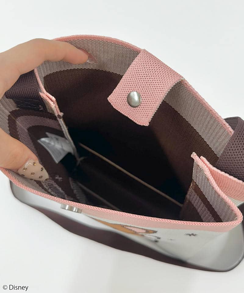 【Disney】ピーターパン/マイケルのくま/ニットバッグ 詳細画像 オフホワイト 6