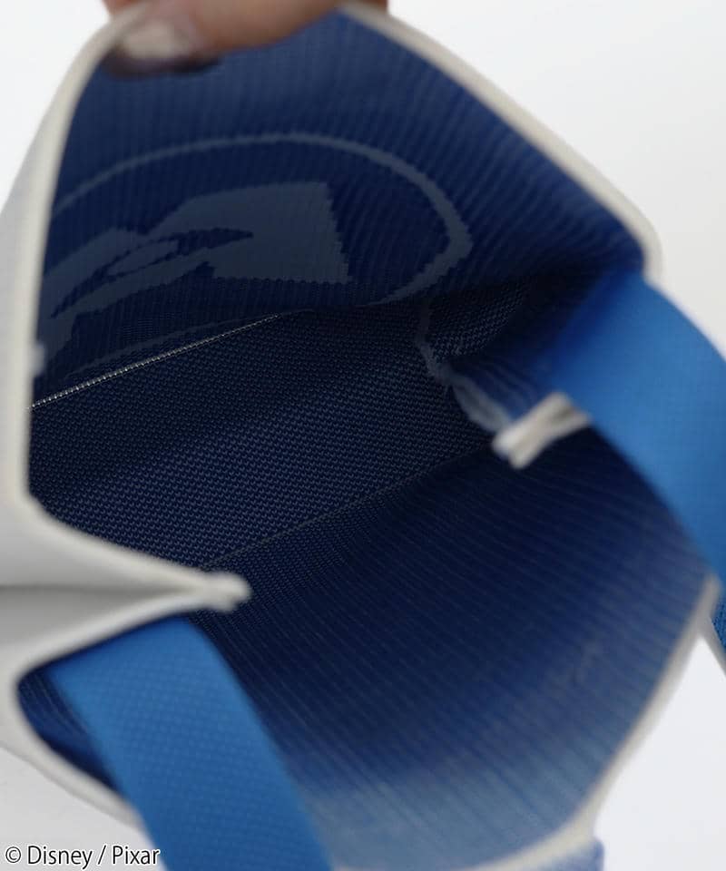 【Disney/PIXAR】モンスターズインクロゴ/ニットバッグ 詳細画像 オフホワイト 3