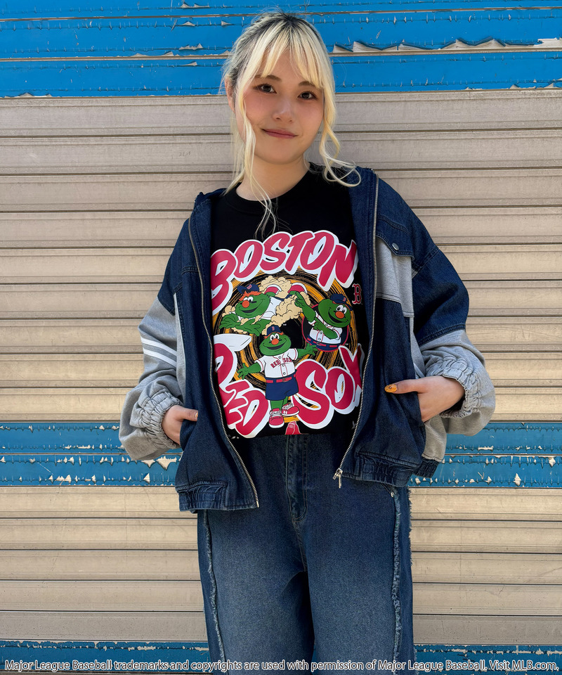 【MLB】Boston Red Sox/Tシャツ 詳細画像 ブラック 3