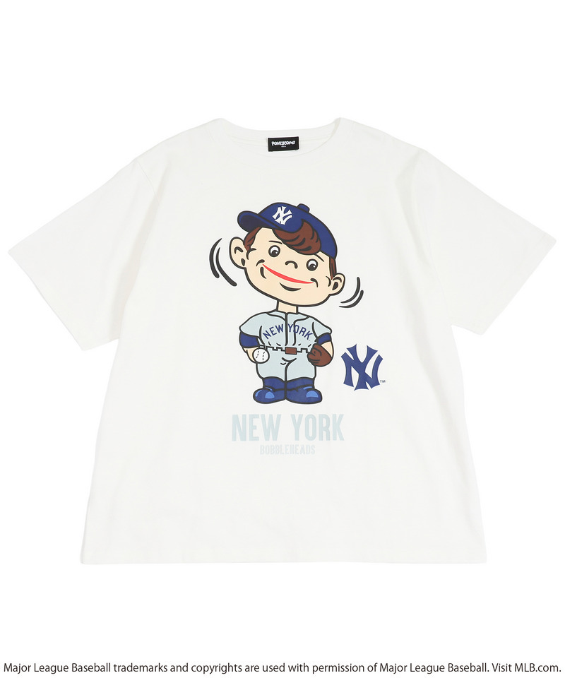 【MLB】New York Yankees/ボブルヘッド/Tシャツ 詳細画像 ホワイト 2