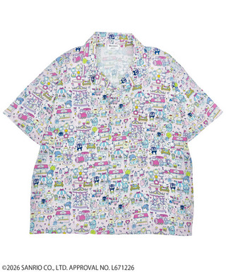 【Sanrio characters】総柄シャツ(PONEYCOMB TOKYO)