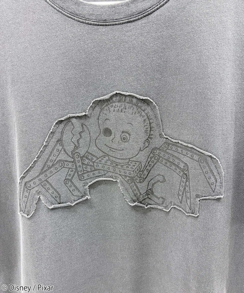【PIXAR】ベビーフェイス/Tシャツ(PONEYCOMB TOKYO) 詳細画像 ブラック 4