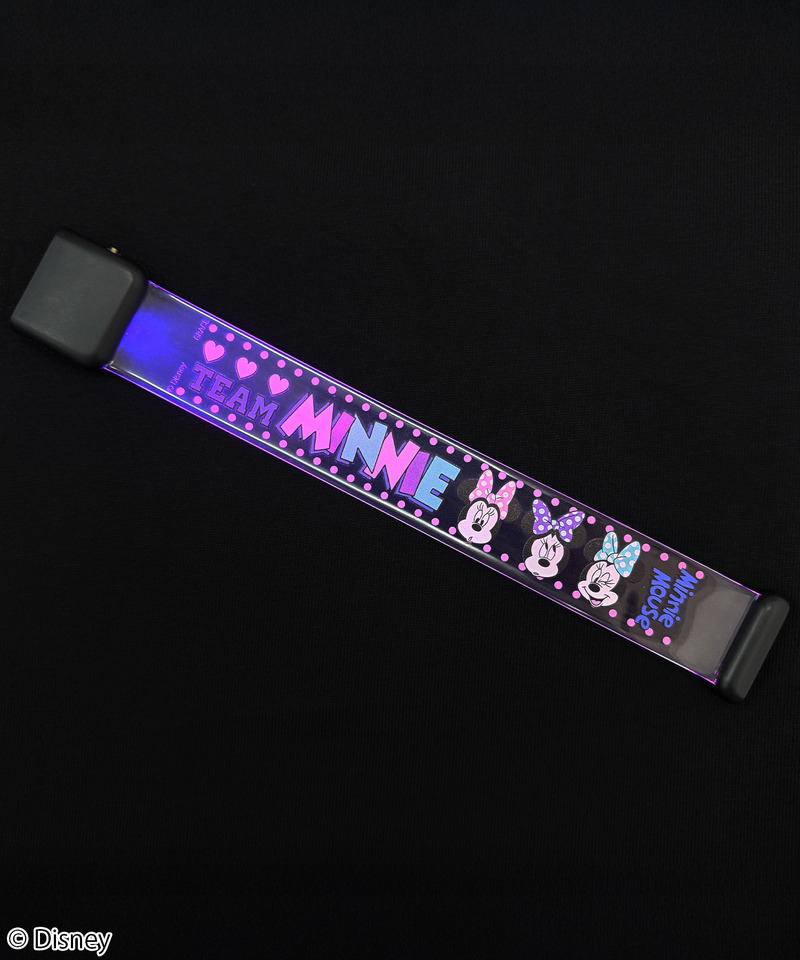 【Disney】ミニーマウス/LEDリストバンド(PONEYCOMB TOKYO) 詳細画像 ピンク 3
