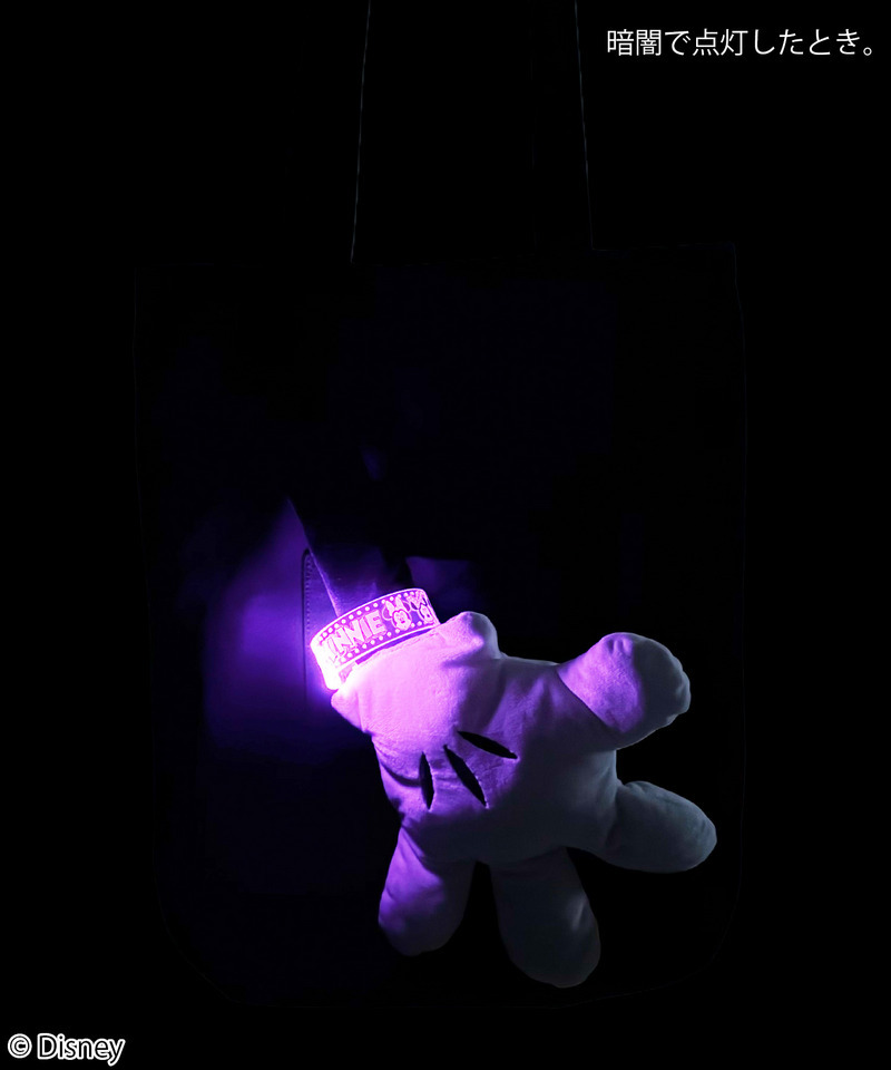 【Disney】ミニーマウス/LEDリストバンド(PONEYCOMB TOKYO) 詳細画像 ピンク 5