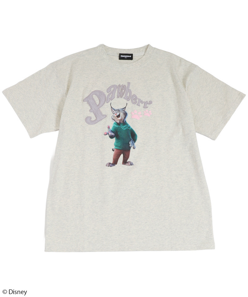 【Disney】ズートピア2/パウバート/Tシャツ(PONEYCOMB TOKYO) 詳細画像 オフホワイト 1