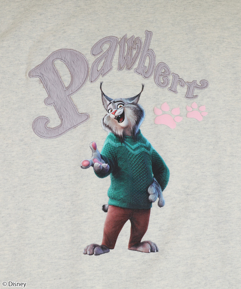 【Disney】ズートピア2/パウバート/Tシャツ(PONEYCOMB TOKYO) 詳細画像 オフホワイト 2