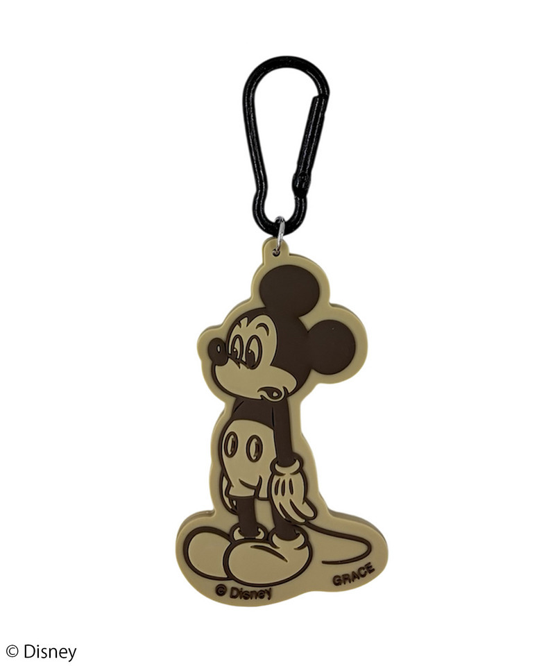 【Disney】ミッキーマウス/シリコンチャーム(PONEYCOMB TOKYO) 詳細画像 ベージュ 1