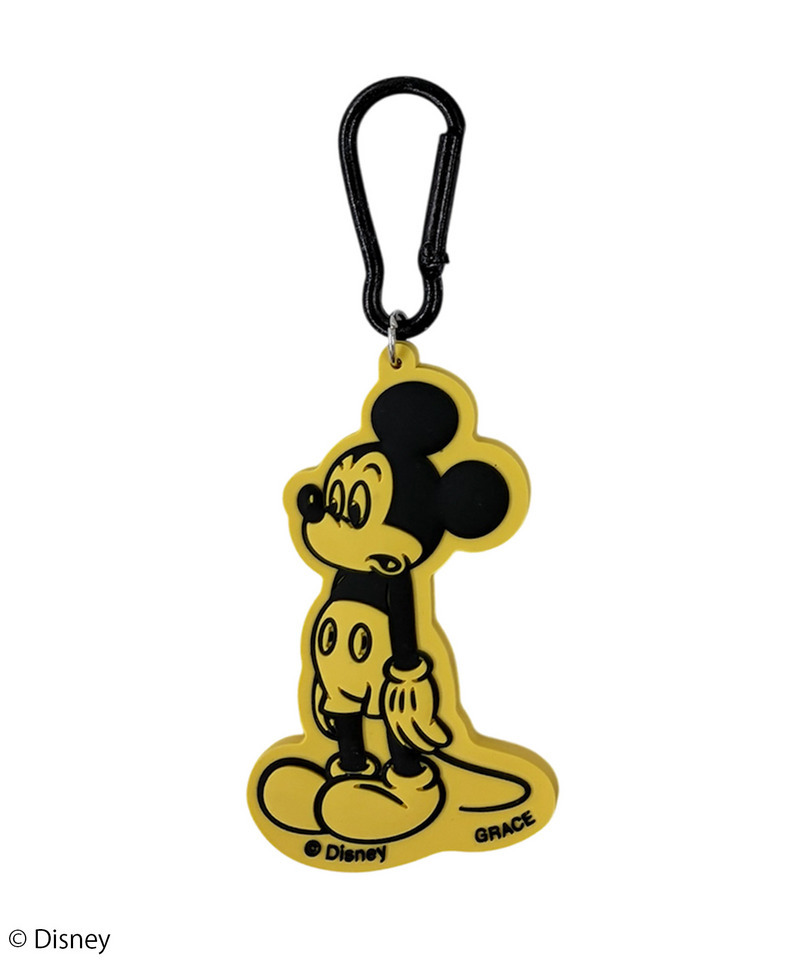 【Disney】ミッキーマウス/シリコンチャーム(PONEYCOMB TOKYO) 詳細画像 イエロー 1