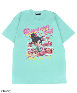 【Disney】シュガー・ラッシュ/ヴァネロペ/Tシャツ(PONEYCOMB TOKYO)
