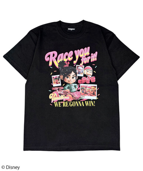 【Disney】シュガー・ラッシュ/ヴァネロペ/Tシャツ(PONEYCOMB TOKYO)