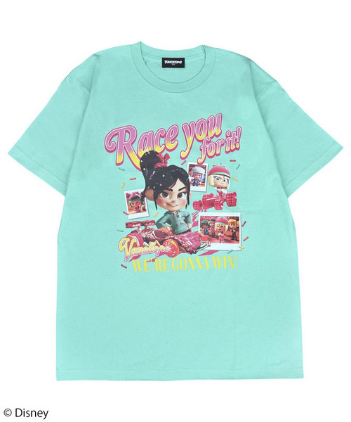 【Disney】シュガー・ラッシュ/ヴァネロペ/Tシャツ(PONEYCOMB TOKYO)