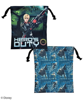 【Disney】シュガー・ラッシュ/カルホーン軍曹/巾着(PONEYCOMB TOKYO)