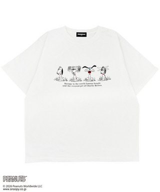 【PEANUTS】スヌーピー/Tシャツ(PONEYCOMB TOKYO)