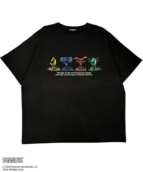 【PEANUTS】スヌーピー/Tシャツ(PONEYCOMB TOKYO)