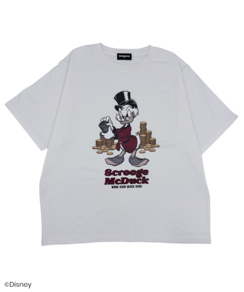 【Disney】スクルージ/Tシャツ(PONEYCOMB TOKYO) 詳細画像