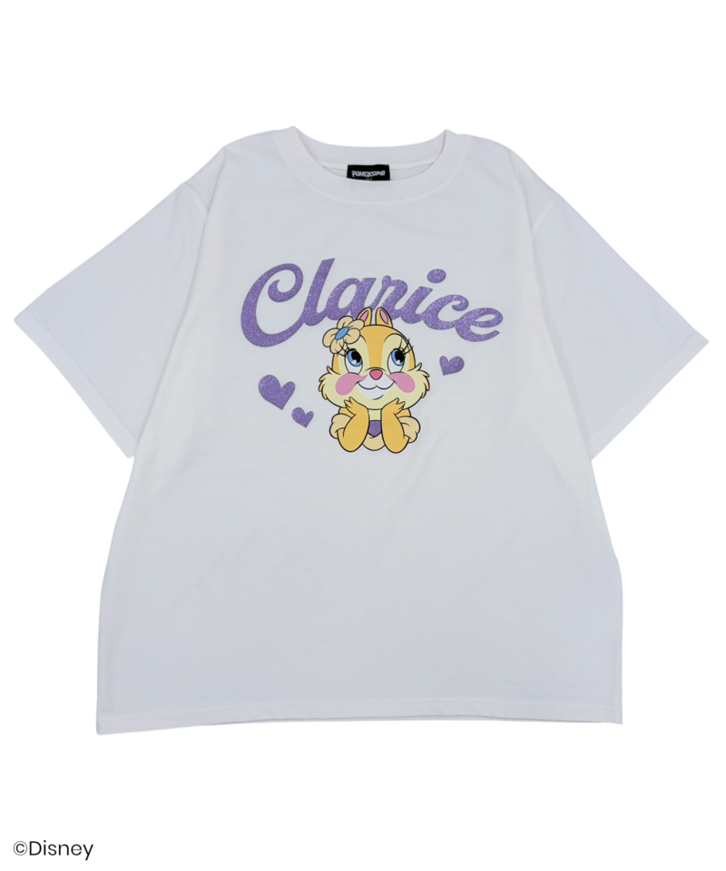 【Disney】クラリス/Tシャツ(PONEYCOMB TOKYO) 詳細画像 ホワイト 31