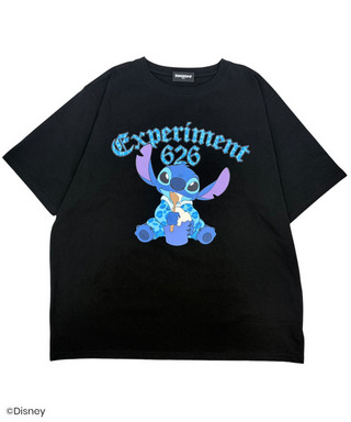 【Disney】スティッチ/ヒョウ柄/Tシャツ(PONEYCOMB TOKYO)