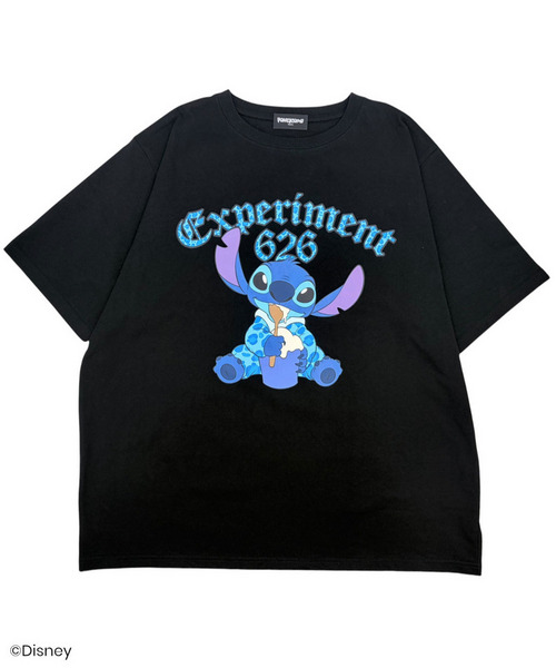 【Disney】スティッチ/ヒョウ柄/Tシャツ(PONEYCOMB TOKYO)