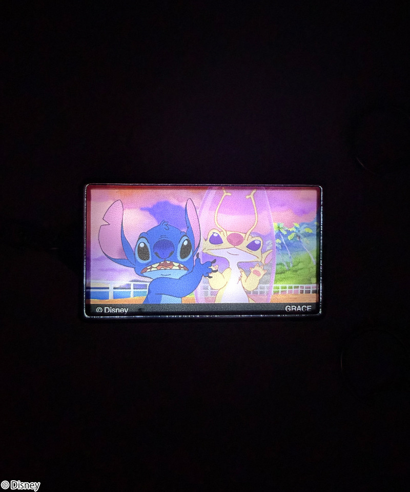 【Disney】リロ＆スティッチ/LEDライトブラインドキーホルダー(PONEYCOMB TOKYO) 詳細画像 その他 3